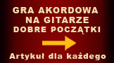 gra akordowa na gitarze